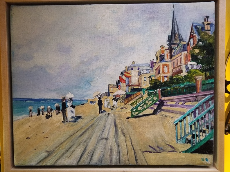 beach after Monet